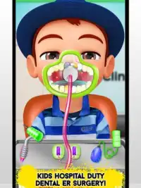 Kids Dentist Hospital Duty- Emergency Doctor Games Screen Shot 6