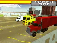 市のトラック運転免許3Dを運転する Screen Shot 6