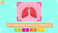 Human Body Parts Learning for Kids-Preschool Games Screen Shot 7