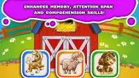 Peekaboo! Baby Smart Games for Kids! Learn animals Screen Shot 1