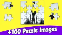 Jigsaw Siren Head Puzzle Scary Game Screen Shot 2