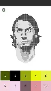 Football Pixel Logos & Players - Color by Number Screen Shot 4