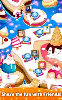 Candy Smack - Sweet Match 3 Crush Puzzle Game Screen Shot 2