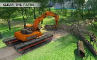 ウォーターサーファー掘削機クレーン3D：建設現場 Construction Simulator Screen Shot 13