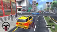सिटी टैक्सी ड्राइविंग गेम 2018: टैक्सी ड्राइवर मज़ Screen Shot 8