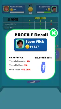 Coin Toss 3D Multiplayer Screen Shot 5