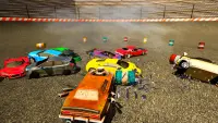 Demolition Derby Mad Car Crash Screen Shot 4