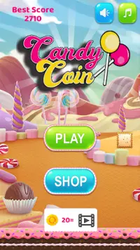 Candy Coin - Free Coin Game Screen Shot 0
