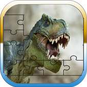 Jigsaw Dinozaury gra dla dziec