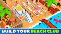 Beach Club Tycoon : Idle Game Screen Shot 0