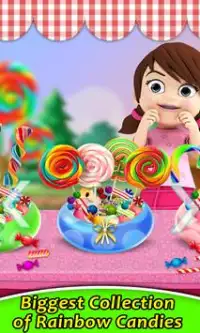 DIY Rainbow Candy Sweets Shop Screen Shot 1