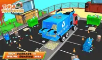 Urban Garbage Truck Driving - Waste Transporter Screen Shot 11
