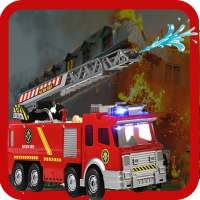 911 simulator trak kebakaran: simulator memandu