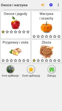 Owoce i warzywa - Foto-Quiz Screen Shot 2