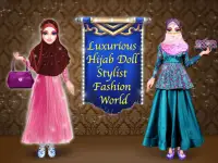 Luxurious Hijab Doll Stylist Fashion World Screen Shot 0