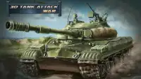 3D Tank Attack War Screen Shot 0