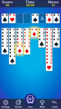 FreeCell Solitaire Screen Shot 2