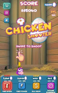 Chicken Shooter 2D Screen Shot 10