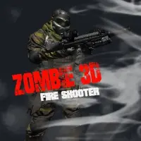 Zombie 3D Fire Shooter Game Screen Shot 1