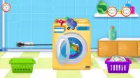 Laundry Games For Girls Washing Games:Ironing Game Screen Shot 2