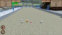 Bocce Ball 3D: Simulador Híbrido Bolos & Curling Screen Shot 3