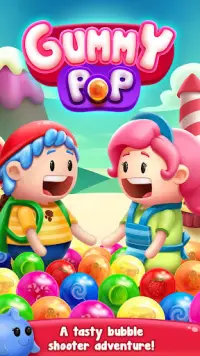 Gummy Pop: Bubble Shooter Game Screen Shot 0