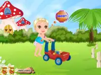 女の子のための赤ちゃんを歩いゲーム Screen Shot 6