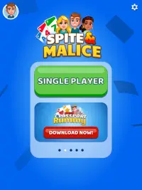 Spite & Malice Card Game Screen Shot 4