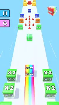 Jelly Run 2048 Screen Shot 2