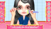 Cute Girl Fashion Makeover Spa: gioco di trucco Screen Shot 0