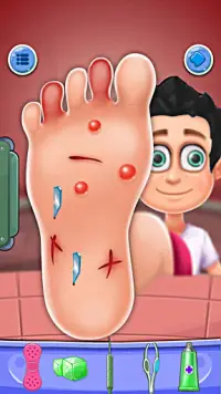 Foot Doctor Surgery Game Screen Shot 7