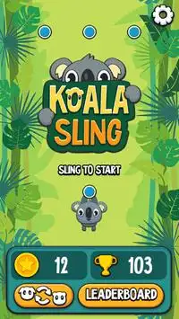 Koala Sling - Game Screen Shot 0