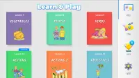 어린이를 위한 영어: 놀면서 배우기 Screen Shot 0