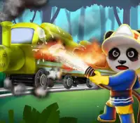 Train Fire: Super Panda Rescue Screen Shot 5