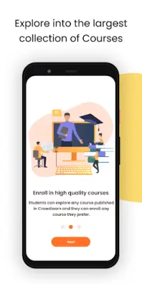 Crowdlearn - Online Courses Screen Shot 1