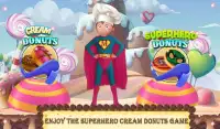Superhero Сладкие пончики Cooking магазин Screen Shot 8