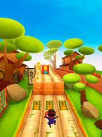 Ninja Kid Run Free - Fun Games Screen Shot 7