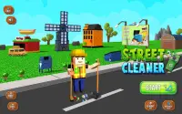 straat schoonmaker - vuilnisman spel Screen Shot 10