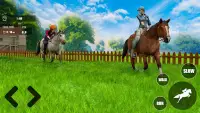 Sim virtuel famille de chevaux Screen Shot 3