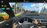 Racing In Car City Traffic Screen Shot 6