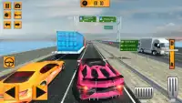 Highway City Traffic Drive-Ultimate Car Racer Sim Screen Shot 6