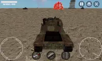 Batalha de Tanques: Guerra 3D Screen Shot 0