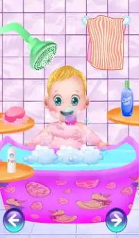 Newborn games perawatan bayi Screen Shot 5