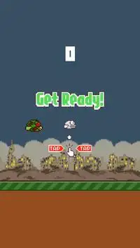 Flappy Zombie Screen Shot 0