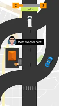 Elegir N Soltar Taxi Simulador Screen Shot 7