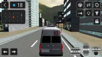 Polis Arabası Sürüş Simülatörü Screen Shot 1