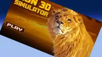 3D Lion Attack Sim Screen Shot 0