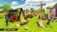 Village Excavator JCB Games Screen Shot 3