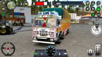 यूरो ट्रक ड्राइविंग: ट्रैक गेम Screen Shot 5