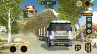 トラックドライバー: オフロードマウンテンドライビングゲーム Screen Shot 9